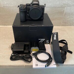 Nikon Z5 Mirrorless Digital Camera Body 24.5MP S Count 1910 Mint